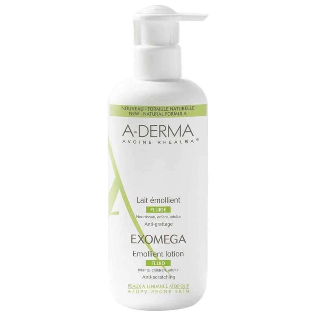 Лосьон для тела смягчающий A-Derma Exomega 400 мл