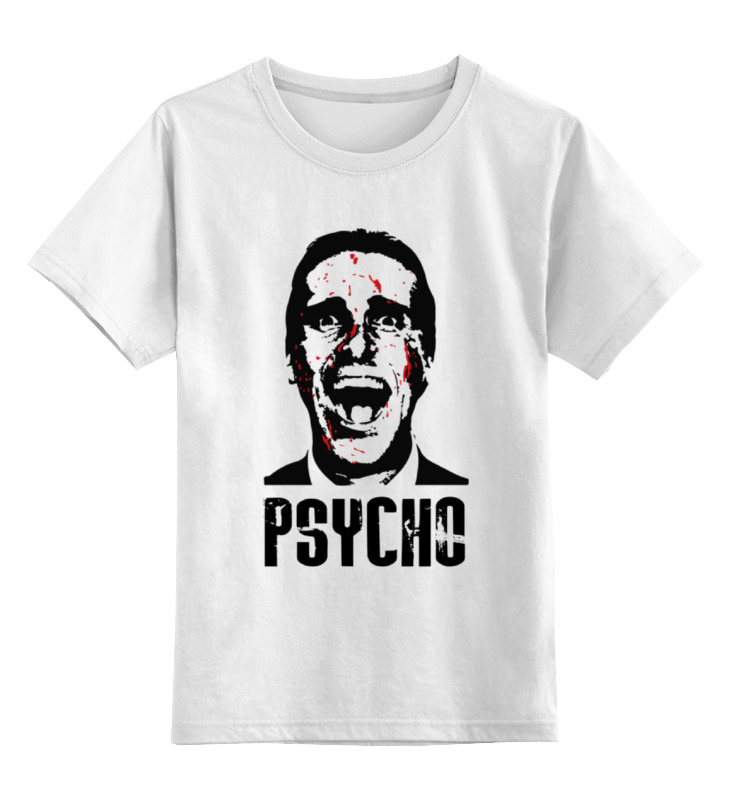 

Детская футболка классическая Printio American psycho, р. 140, Белый, 0000000712818