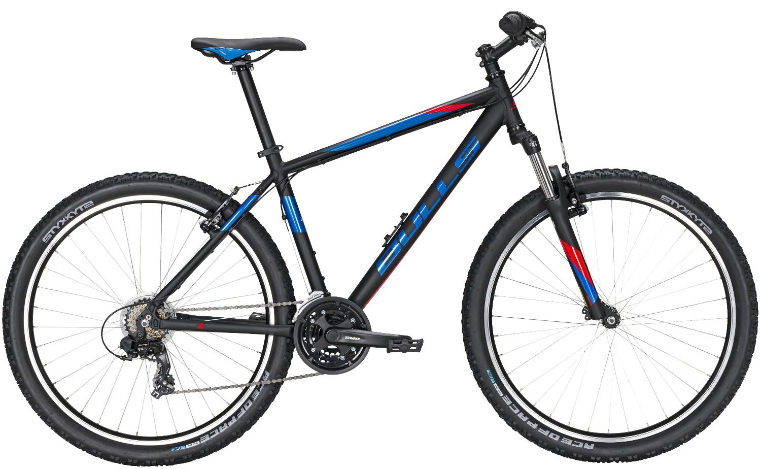 фото Велосипед bulls pulsar eco 27.5 2020 18" black matt/blue