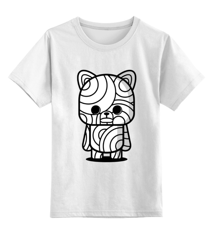 

Детская футболка классическая Printio Медведь мумия, р. 152, Белый, 0000000708102