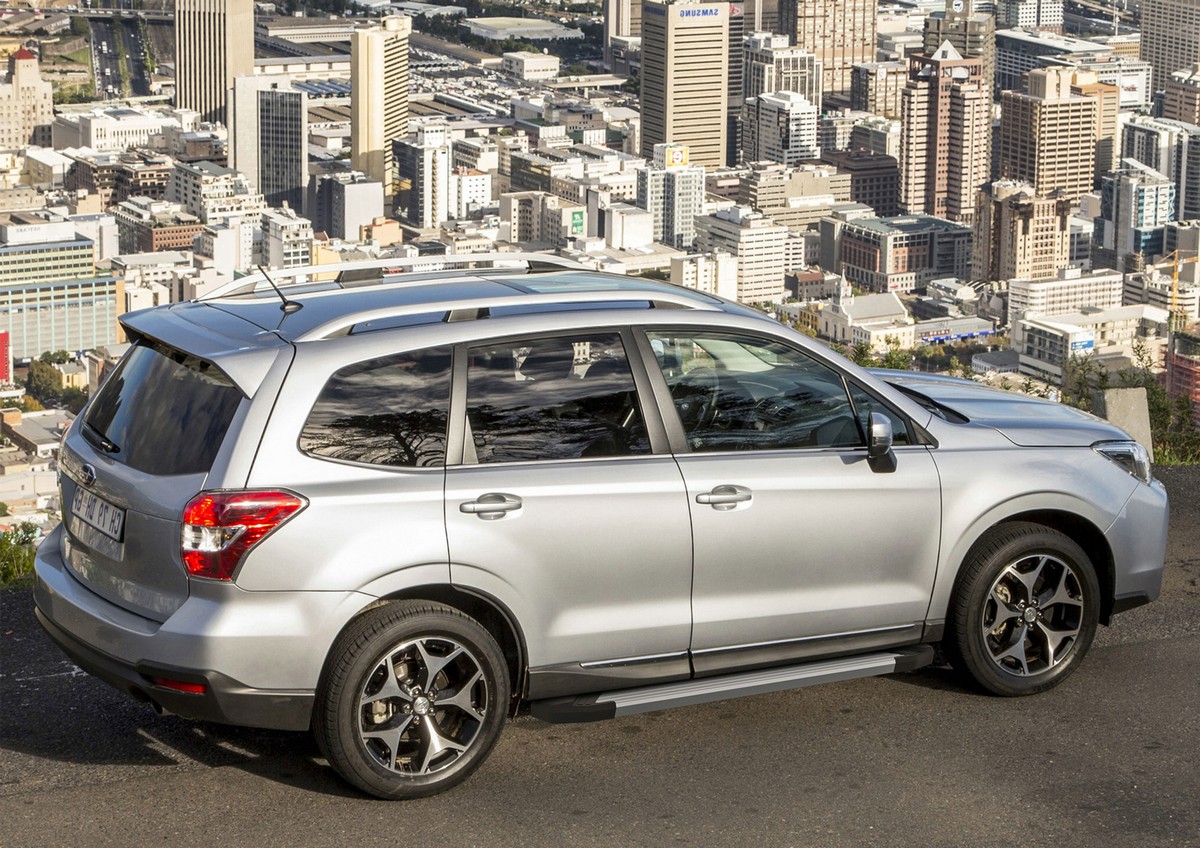 фото Пороги на автомобиль "silver" rival для subaru forester iv 2012-2018, f173al.5401.1