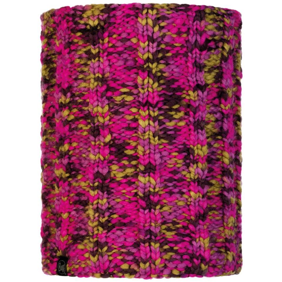 фото Шарф-труба buff knitted & polar neckwarmer livy, magenta, one size