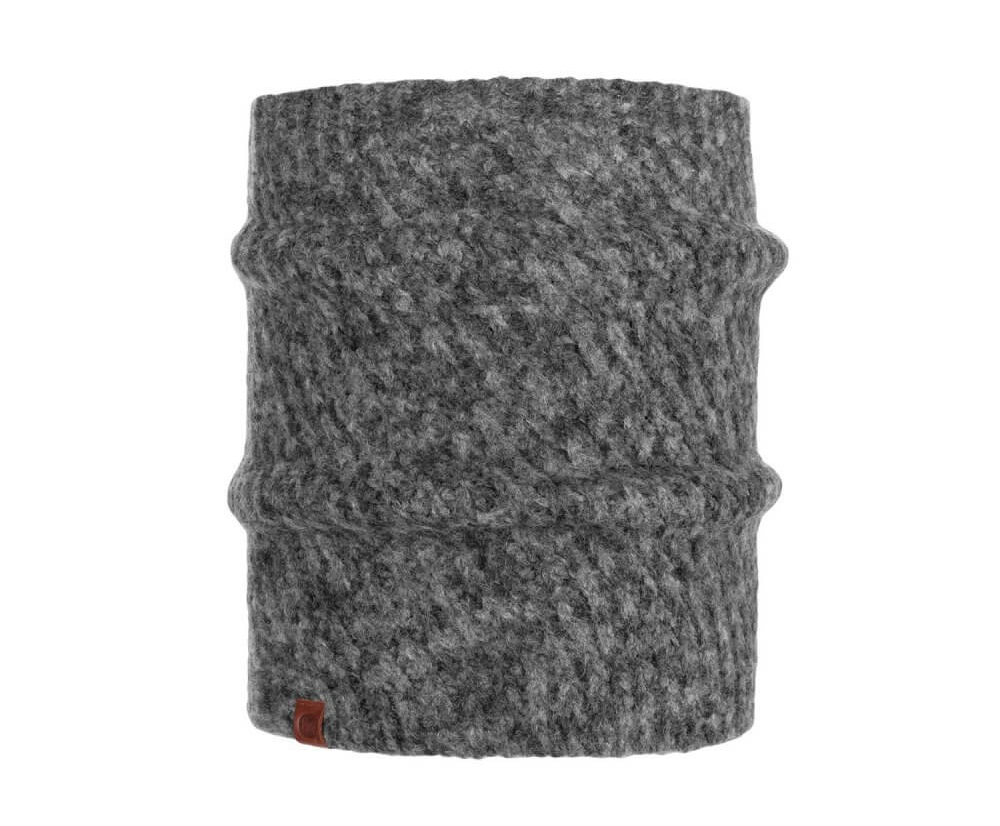 фото Шарф-труба buff knitted neckwarmer comfort karel, graphite, one size