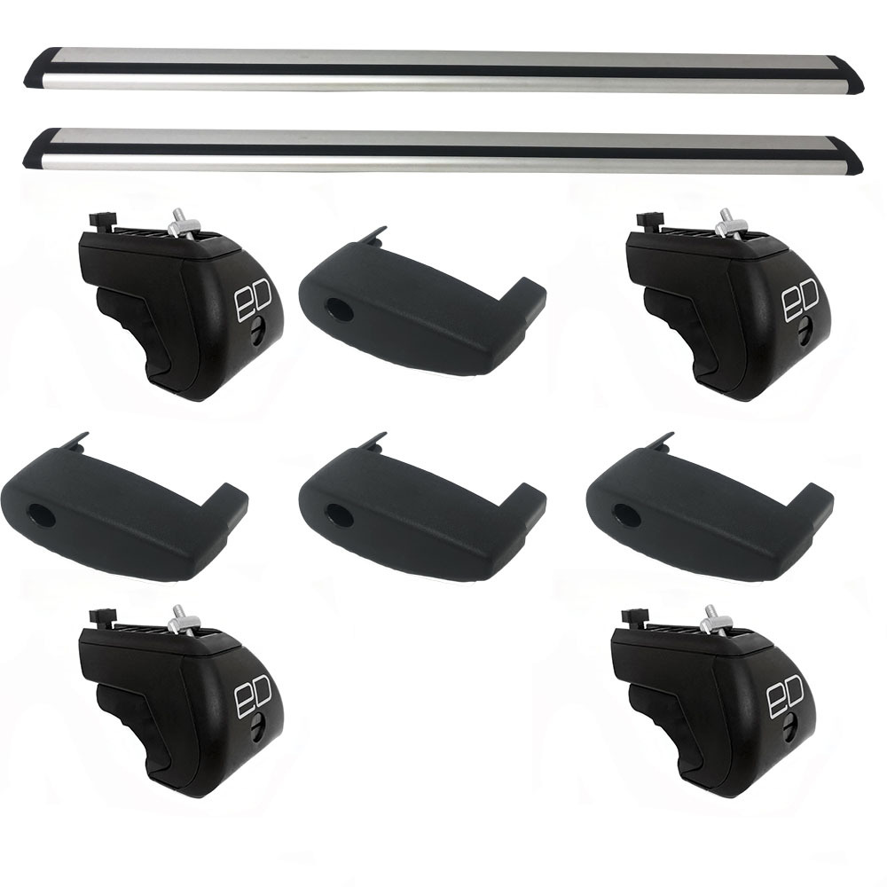 

Багажник на крышу Евродеталь на Hyundai Tucson 2004-2010 OZPT-011F125K51SRA797797, Серебристый, OZPTSRD797