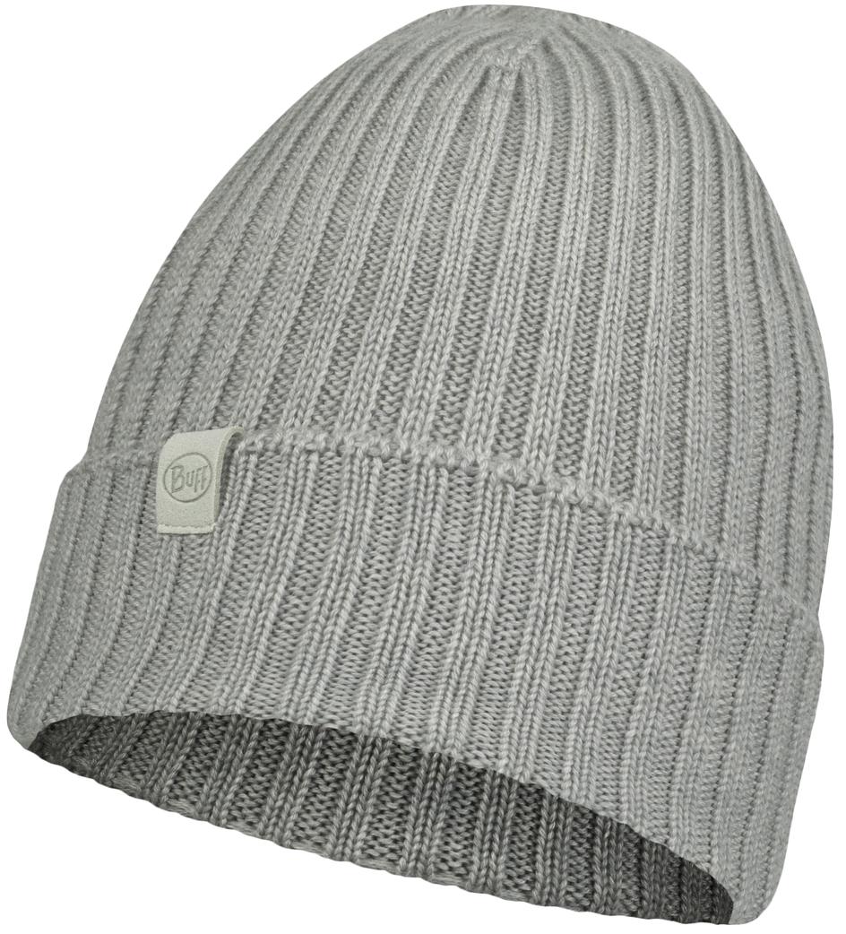 фото Шапка buff merino wool knit 1l hat norval, light grey