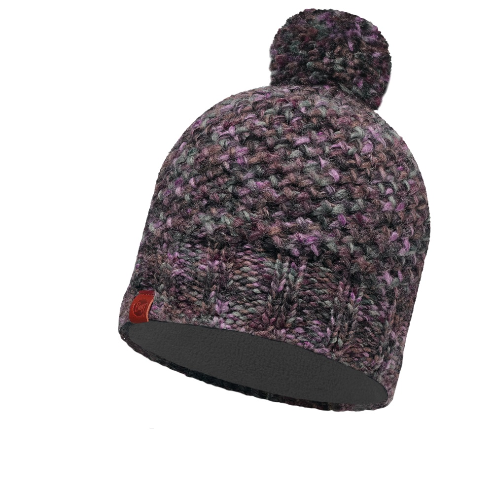 фото Шапка buff knitted & polar hat margo, plum