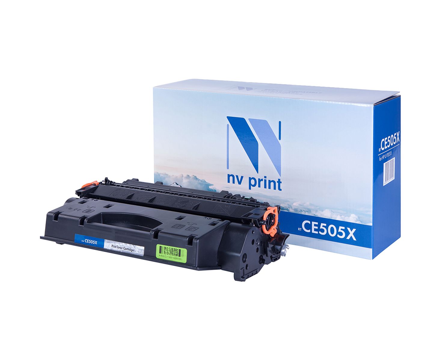 фото Картридж для лазерного принтера nv print ce505x аналог hp 05x (ce505x), черный