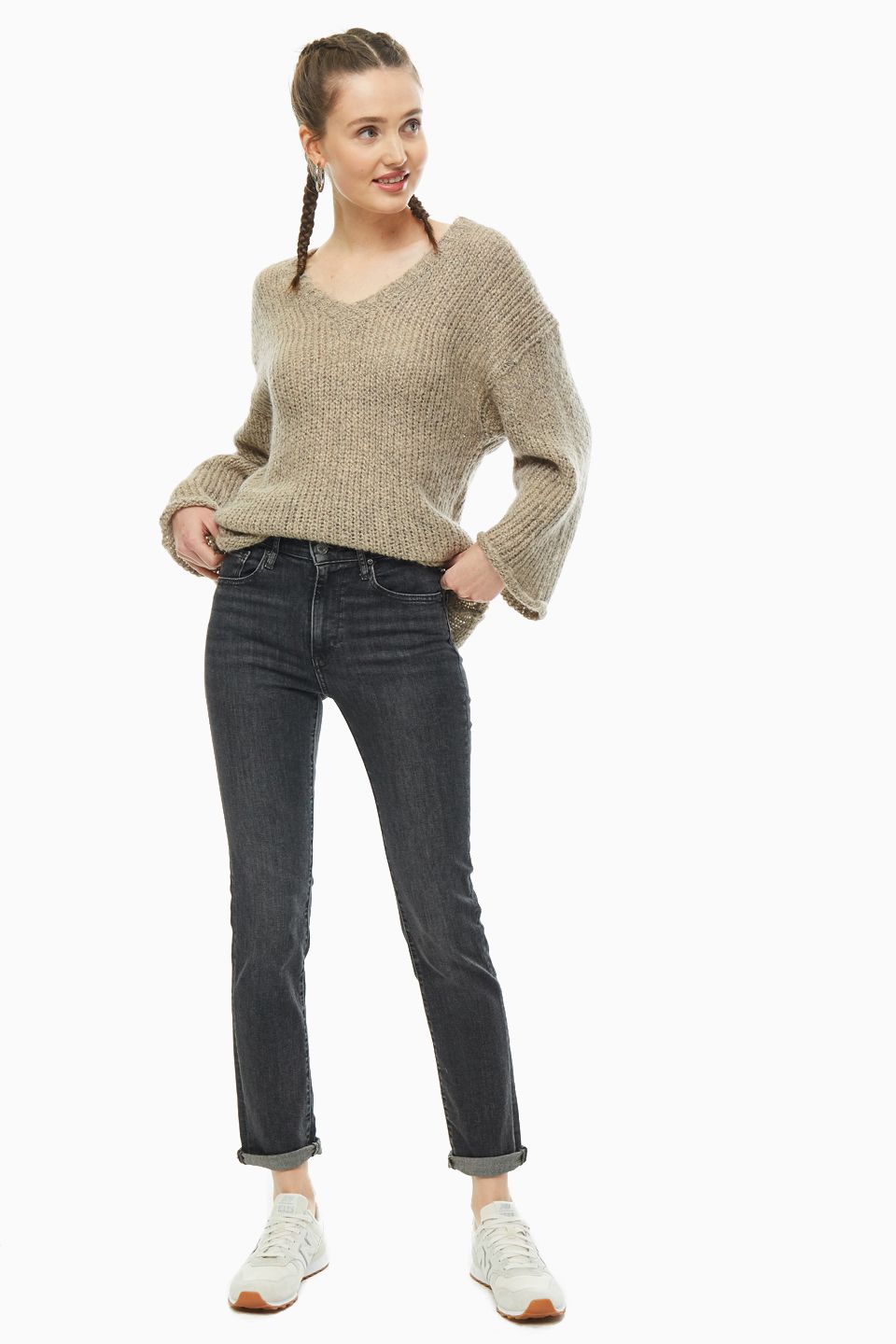 

Джинсы женские Levi's 1888300600 серые 30/34 US, Серый, 1888300600
