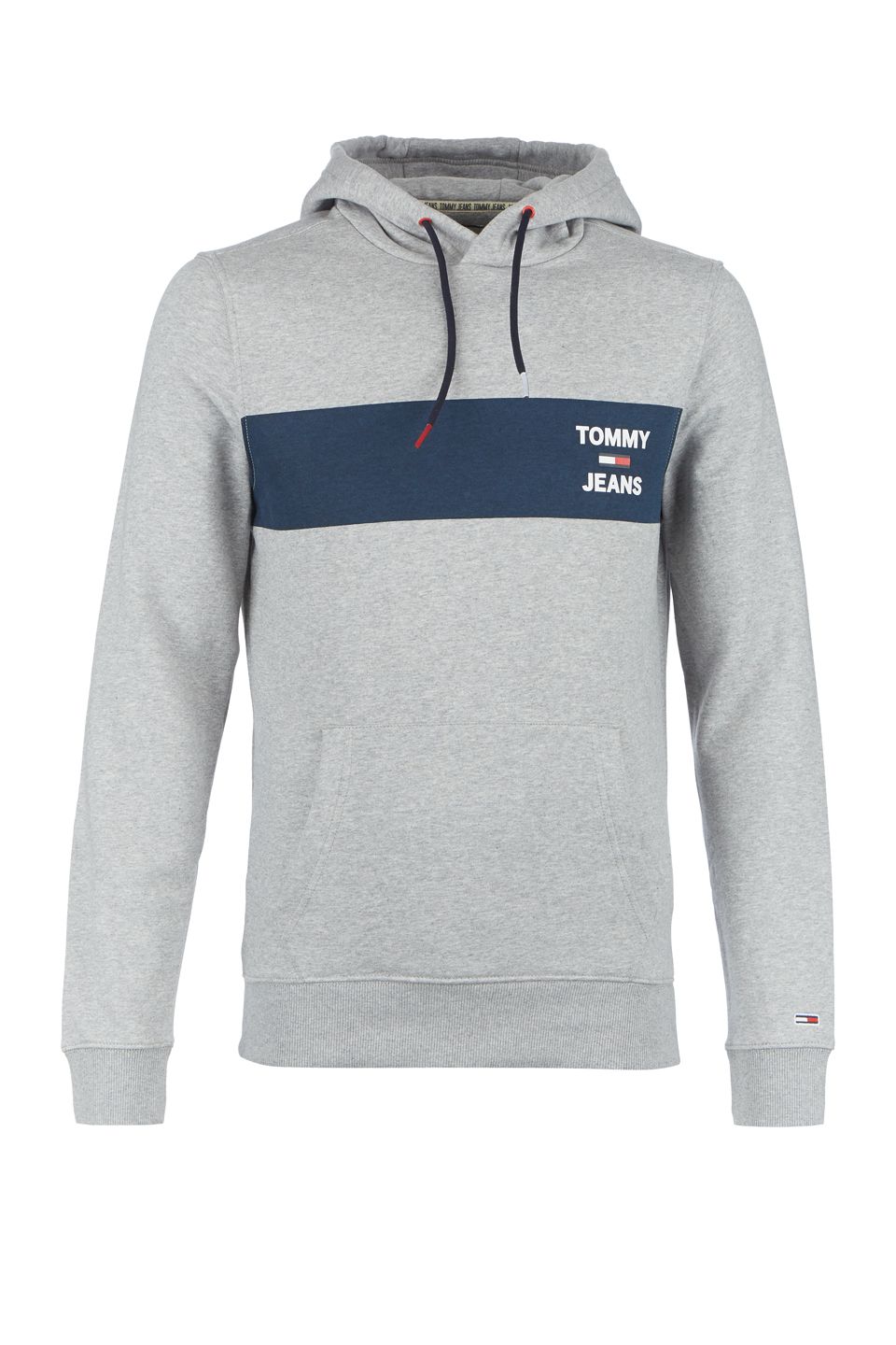

Худи мужское Tommy Jeans DM0DM07929 серое L, Серый, DM0DM07929