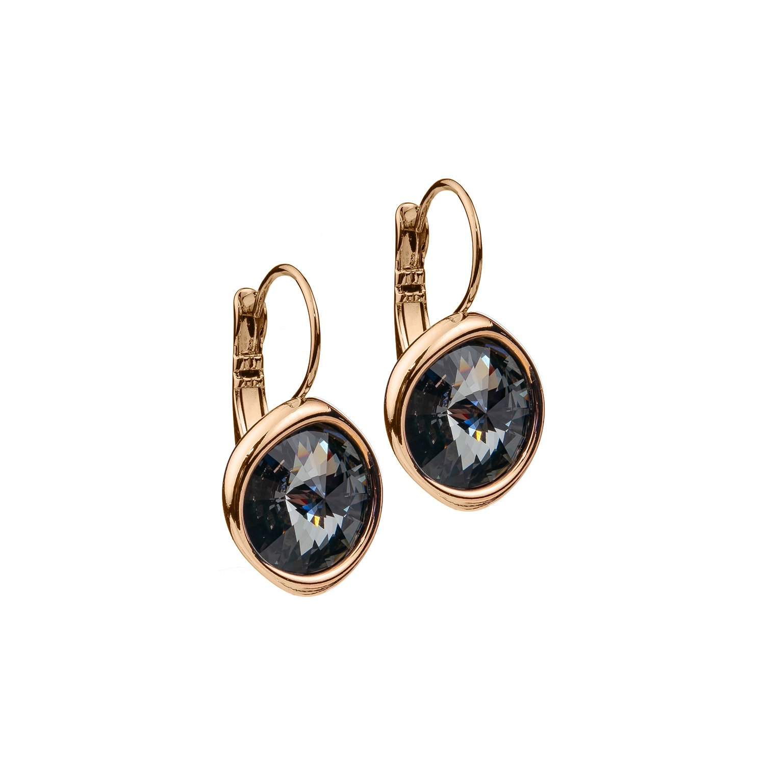 

Серьги из бижутерного сплава Fiore Luna A1902.3 BW/RG, кристалл, A1902.3 BW/RG