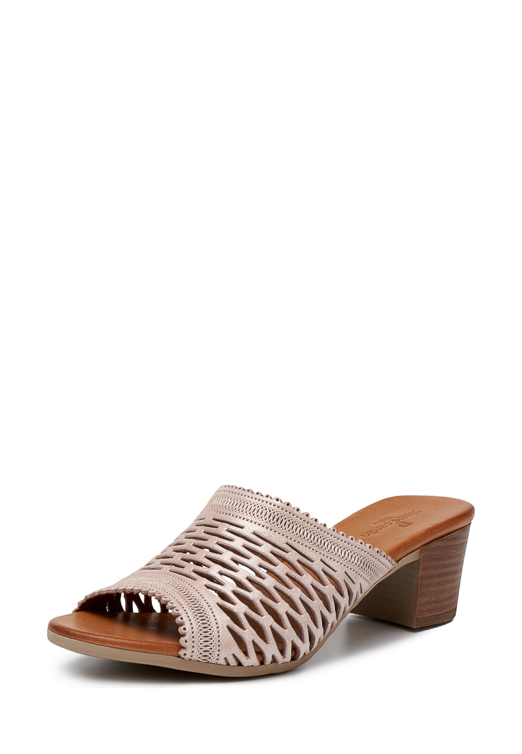

Мюли женские Pierre Cardin 112210 коричневые 38 RU, Коричневый, 112210
