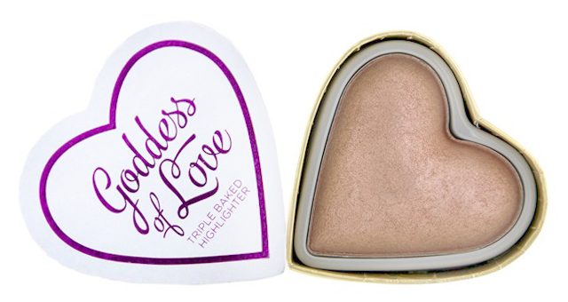 фото I heart revolution хайлайтер - blushing hearts - goddess of love highlighter