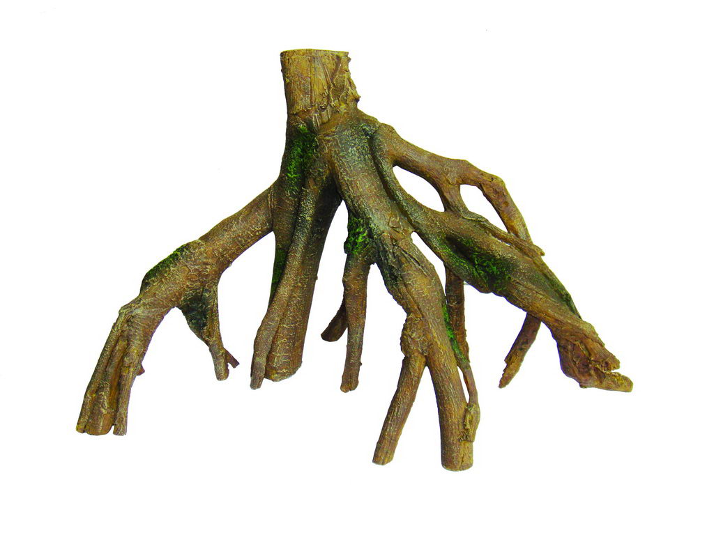 фото Коряга для террариума lucky reptile mangrove roots, пластик, 36х17х32,5 см
