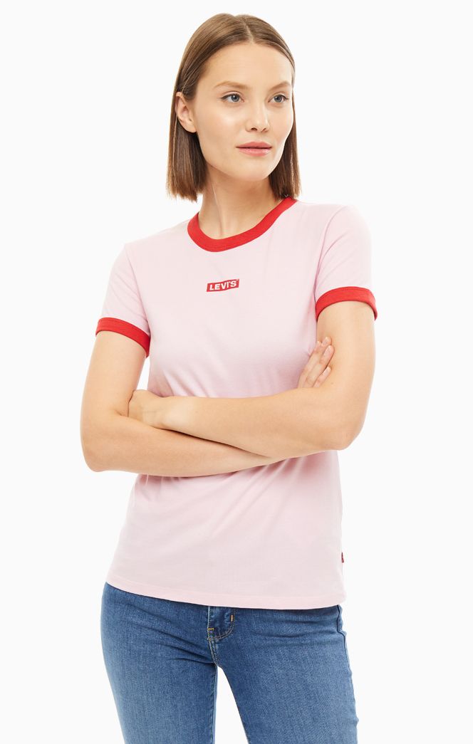 

Футболка женская Levi's 3579300380 розовая S, Розовый, 3579300380