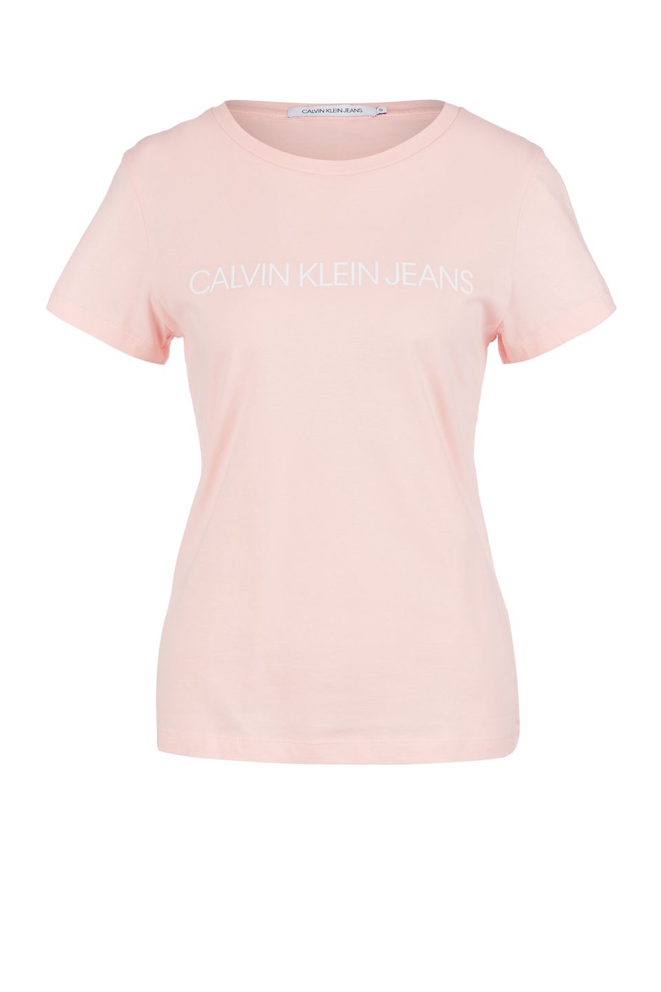 

Футболка женская Calvin Klein Jeans J20J213127.TIR0 розовая M INT, Розовый, J20J213127.TIR0