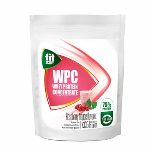 фото Протеин fitparad whey protein concentrate, 1000 г, малиновое фраппе