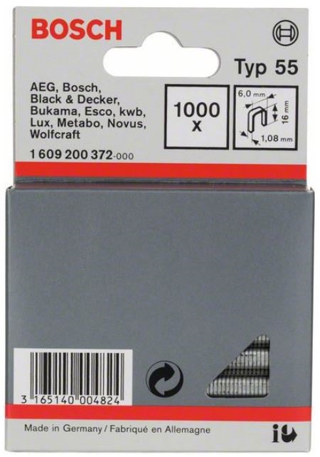 Скобы Bosch 1.609.200.372