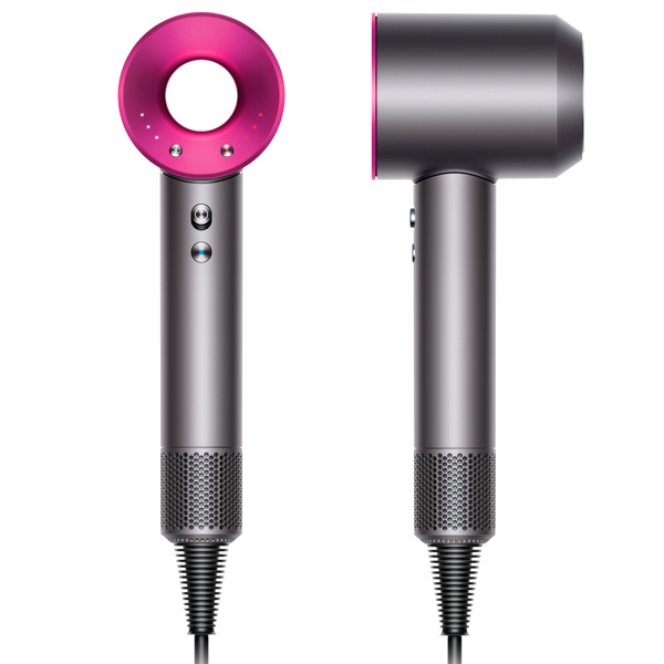 фото Фен dyson supersonic hd03 nickel/fuchsia