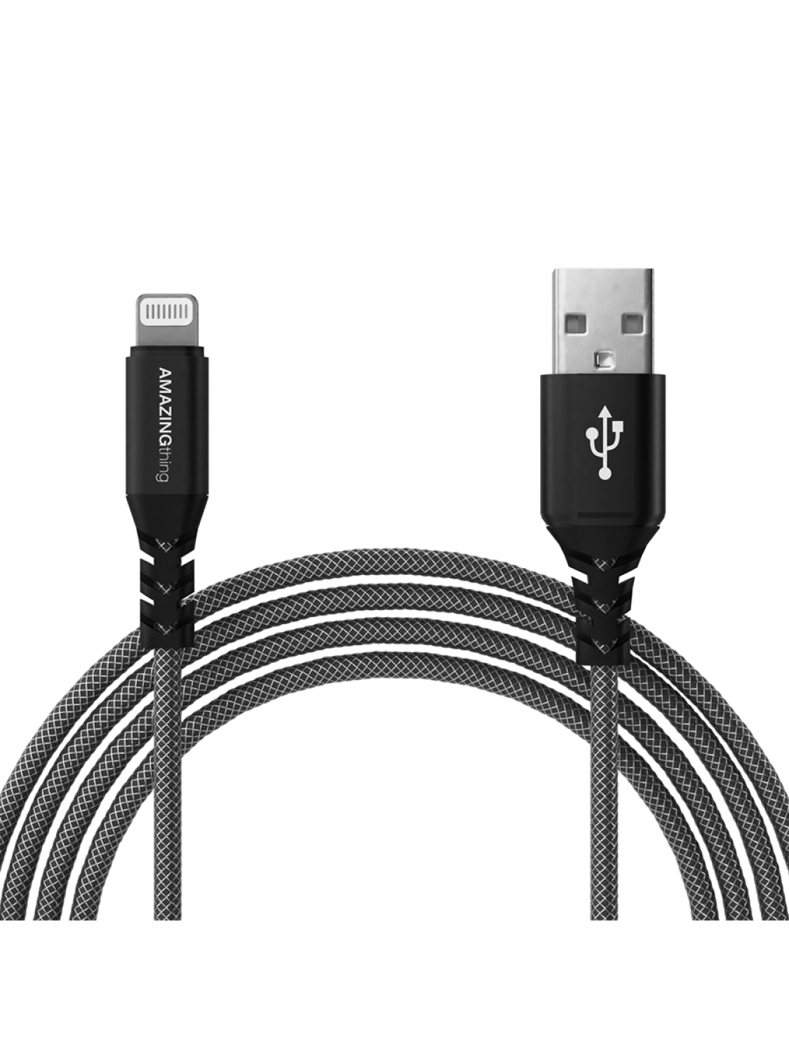 фото Кабель amazingthing supremelink mfi usb-ip black 3m 3a