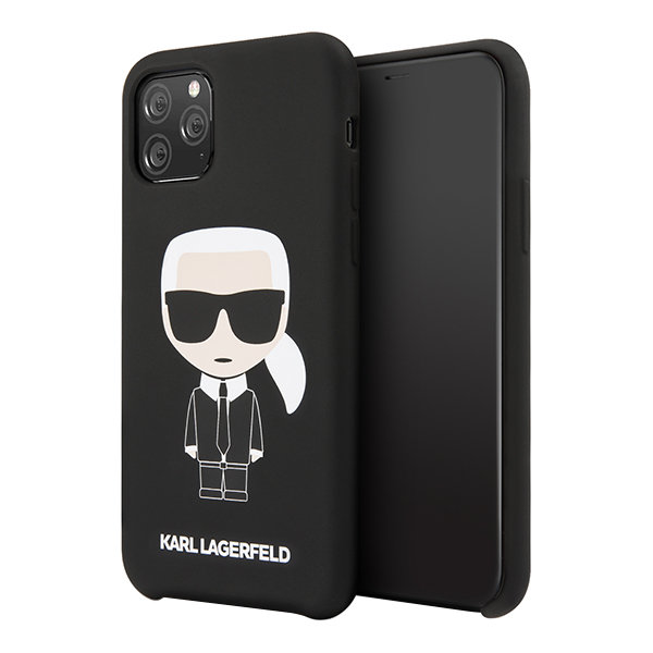 фото Чехол karl lagerfeld liquid iconic (klhcn61slfkbk) для iphone 11 (black)