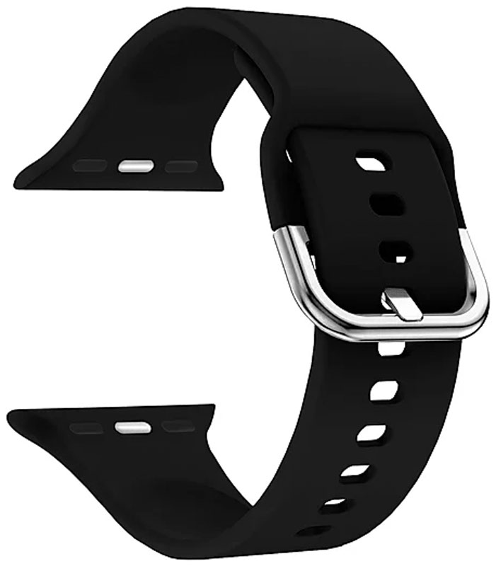 

Ремешок для смарт-часов Lyambda для Apple Watch 42/44 mm AVIOR DSJ-17-44-BK Black, Черный