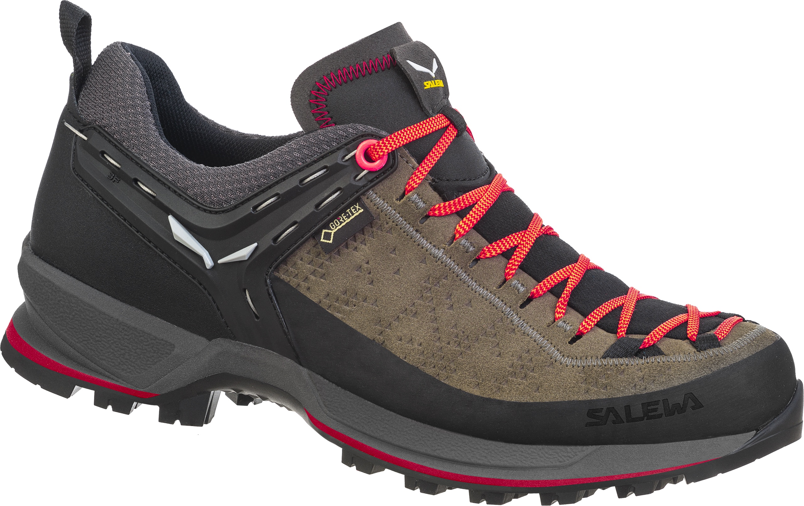 фото Ботинки salewa ws mtn trainer gtx, driftwood/fluo coral, 5.5 uk