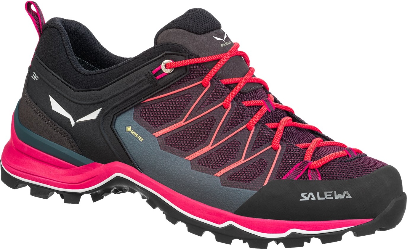 фото Ботинки salewa mtn trainer lite gore-tex women's, розовые/серые, 7 uk