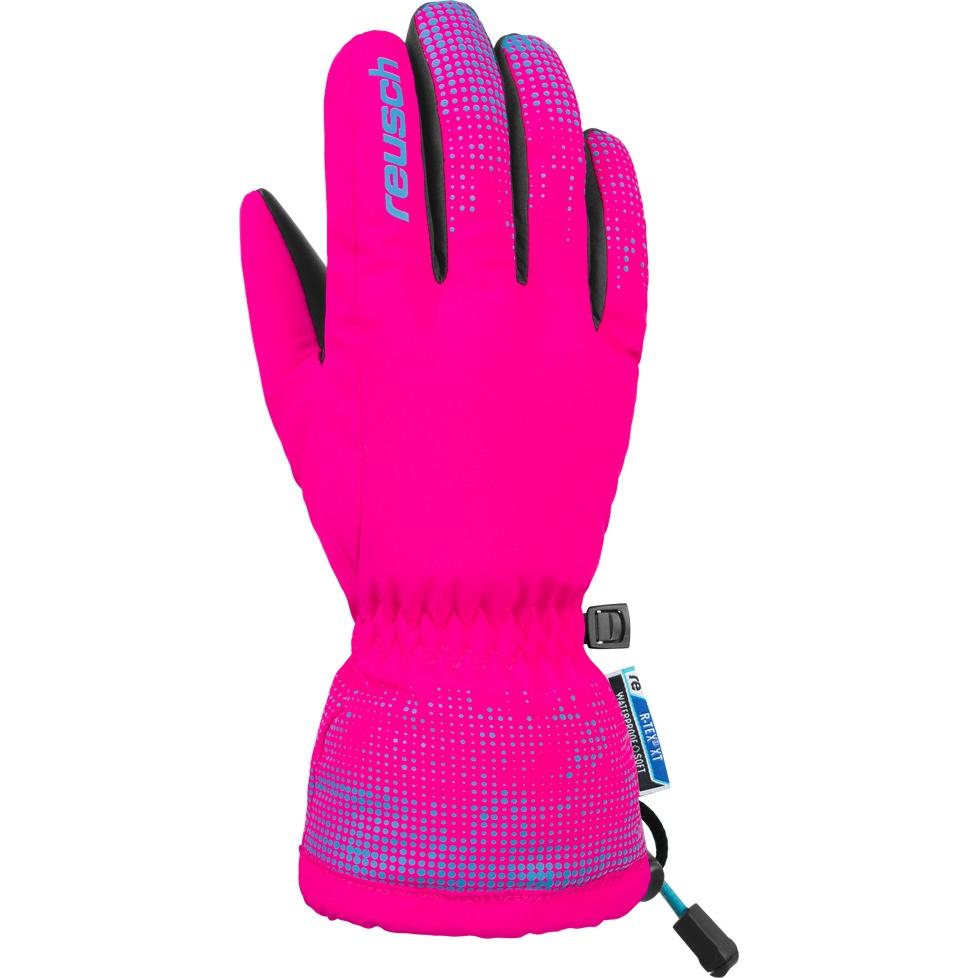 фото Перчатки горные reusch 2019-20 xaver r-tex xt junior pink glo/bachelor button, р. 17