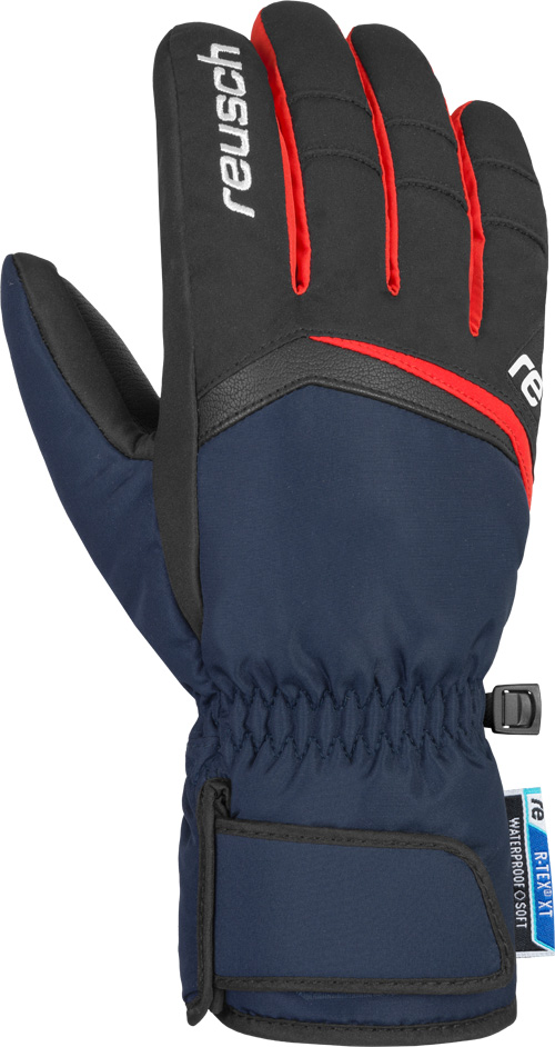 фото Перчатки reusch balin r-tex® xt, dress blue/fire red, 9 inch