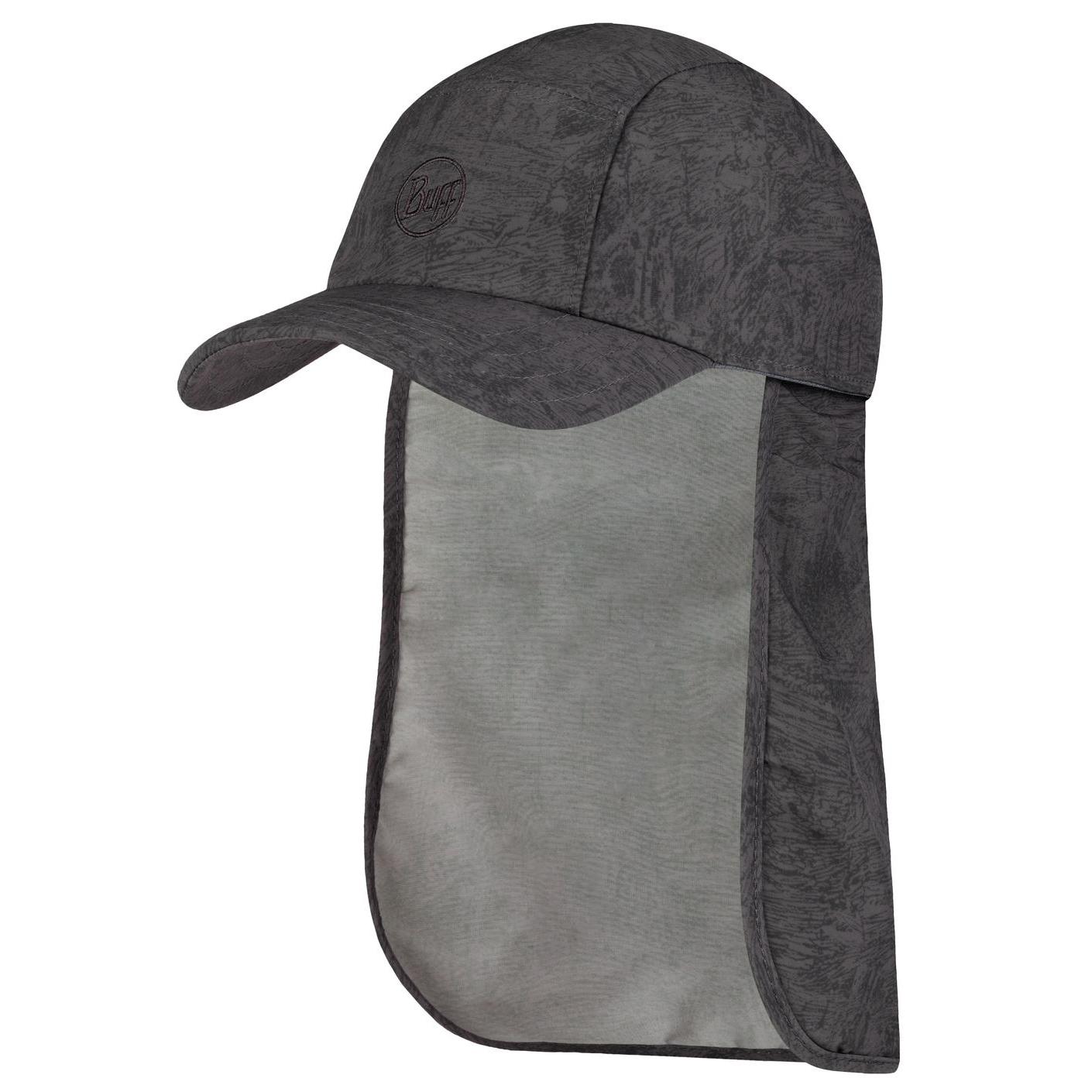 фото Бейсболка унисекс buff bimini cap zinc dark grey, one size