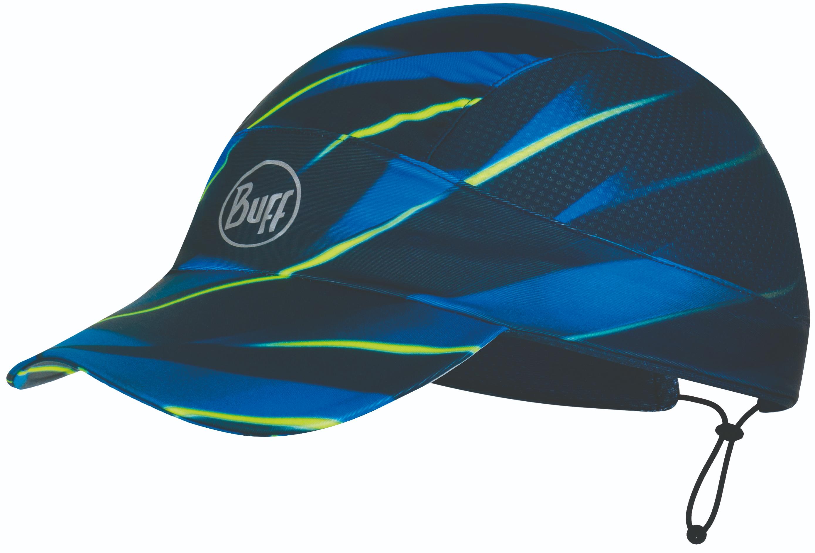 

Бейсболка унисекс Buff Pack Run Cap patterned r-focus blue, р. M, Pack Run Cap