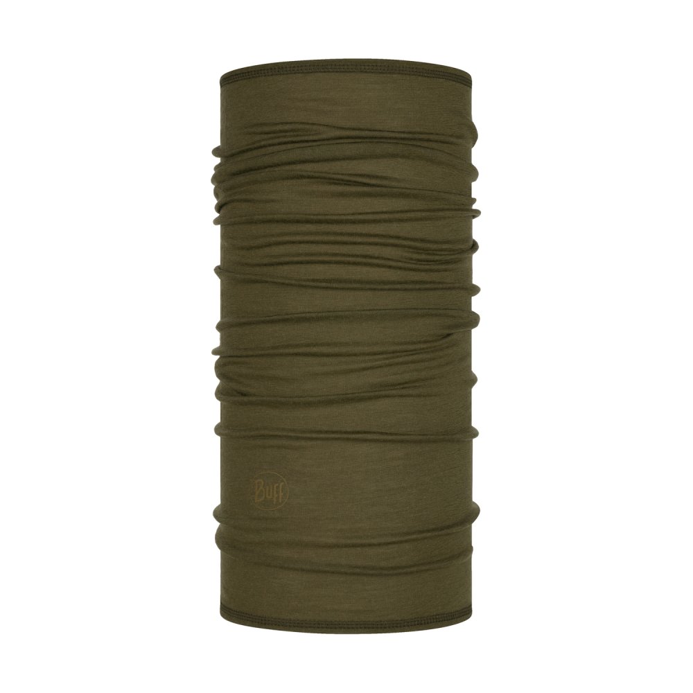

Шарф-труба Buff Lightweight Merino Wool, solid bark, Зеленый, Lightweight Merino Wool