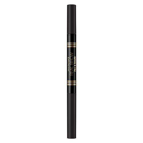 Карандаш - Пудра для бровей Max Factor 2 в 1 Fill & Shape Тон 005 black brown