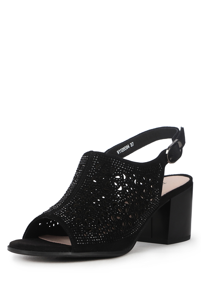 фото Босоножки женские alessio nesca yc20ss-4 черные 37 ru