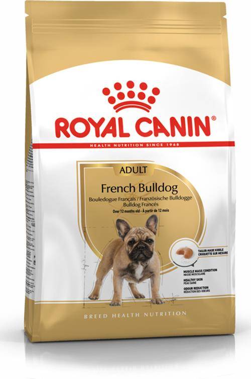 фото Сухой корм для собак royal canin french bulldog adult, свинина, птица, 9кг