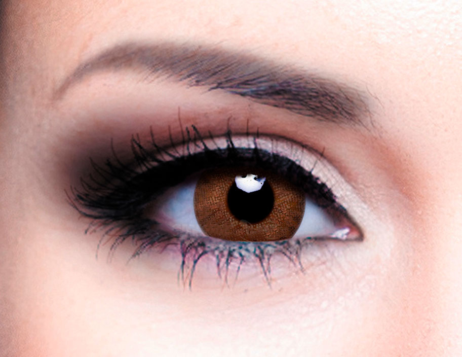 фото Цветные контактные линзы офтальмикс colors, 2 шт. pwr -3,50, r 8.6, brown