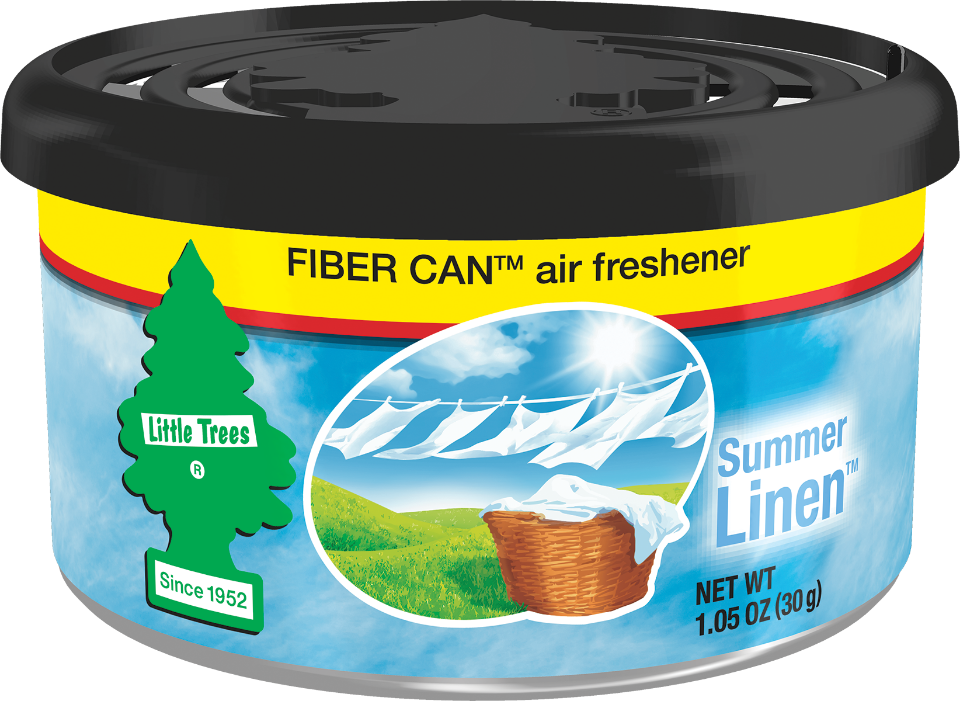 

CAR FRESHNER ароматизатор в баночке Fiber Can Летняя свежесть (Summer Linen)