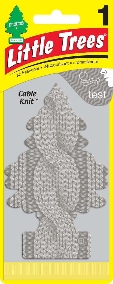 фото Car freshner ароматизатор ёлочка уютное тепло (cable knit) little trees