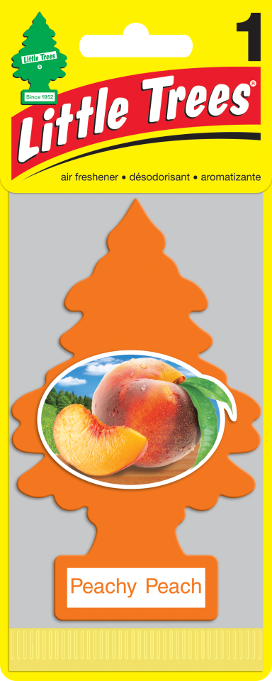 фото Car freshner ароматизатор ёлочка персик (peachy peach) little trees