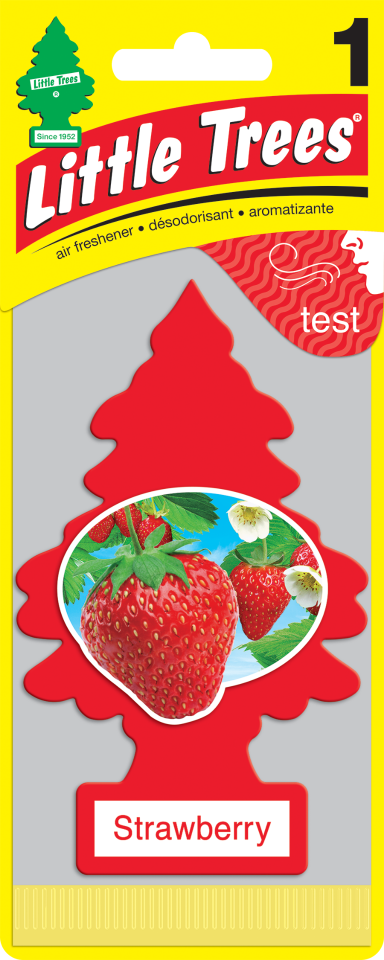 фото Car freshner ароматизатор ёлочка клубника (strawberry) little trees