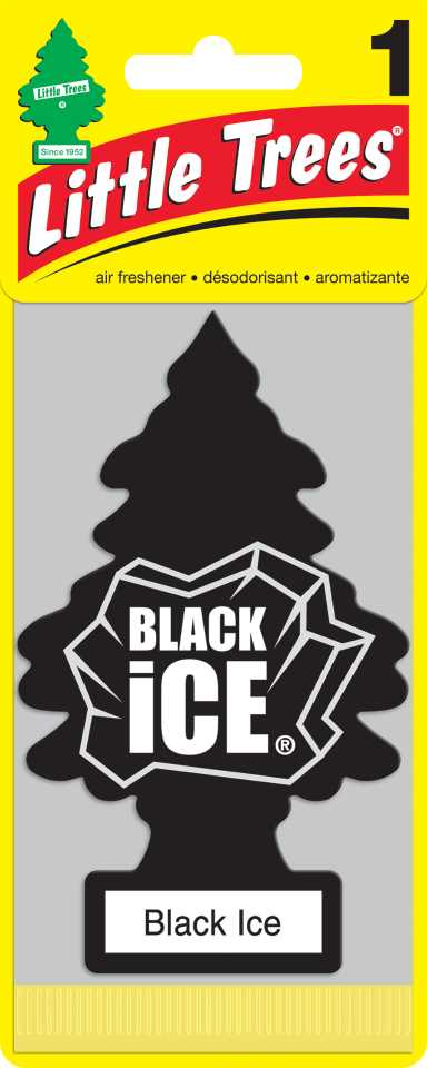 фото Car freshner ароматизатор ёлочка черный лед (black ice) little trees