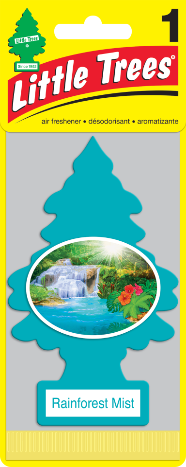 

Ароматизатор в машину LITTLE TREES 76171101068 Тропический туман, Голубой