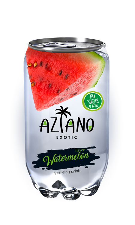 Напиток газированный Aziano Watermelon 350 мл 107₽