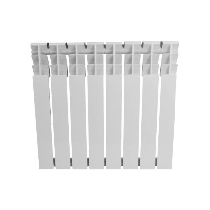 Алюминиевый радиатор Benarmo AL 500/78 8 секций белый (118-3120)