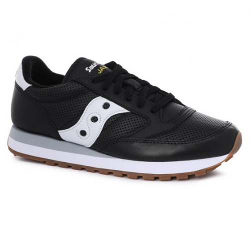 фото Кроссовки мужские saucony jazz leather черные 42.5 ru