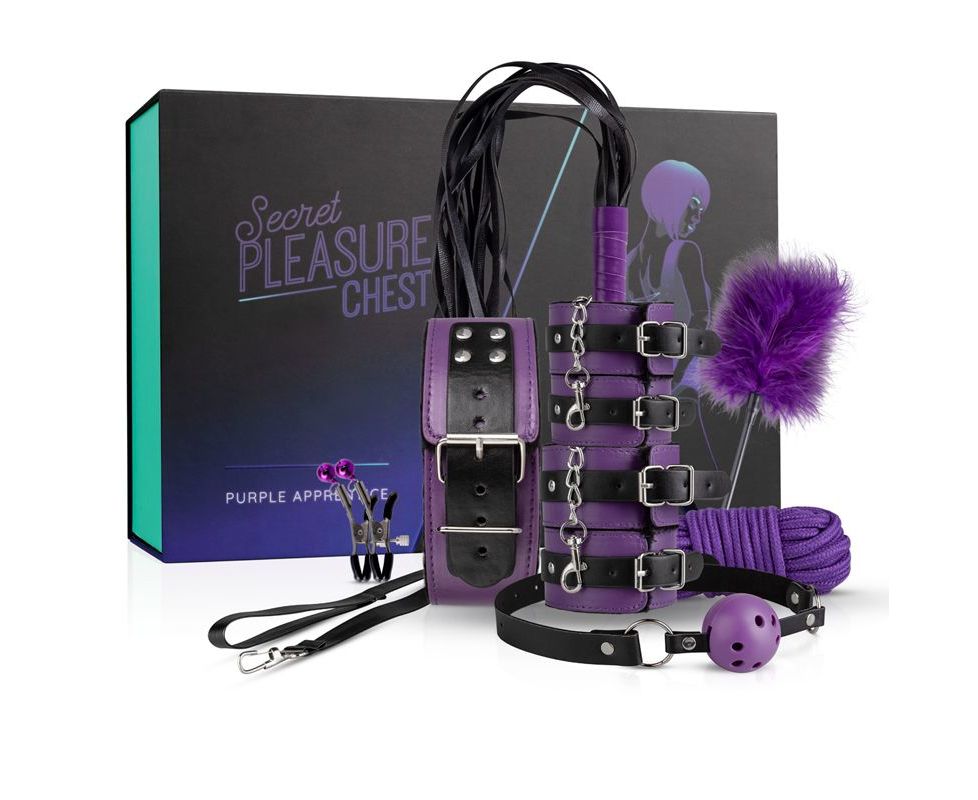 фото Фиолетовый эротический набор dark apprentice edc wholesale