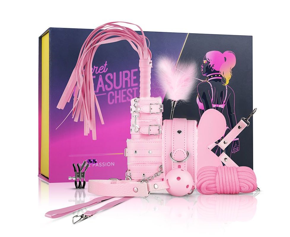 фото Розовый эротический набор pink pleasure edc wholesale