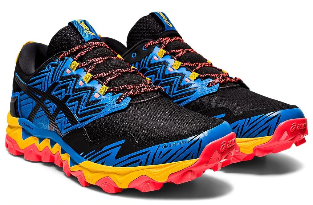 фото Кроссовки мужские asics gel-fujitrabuco 8 gtx синие 9 us