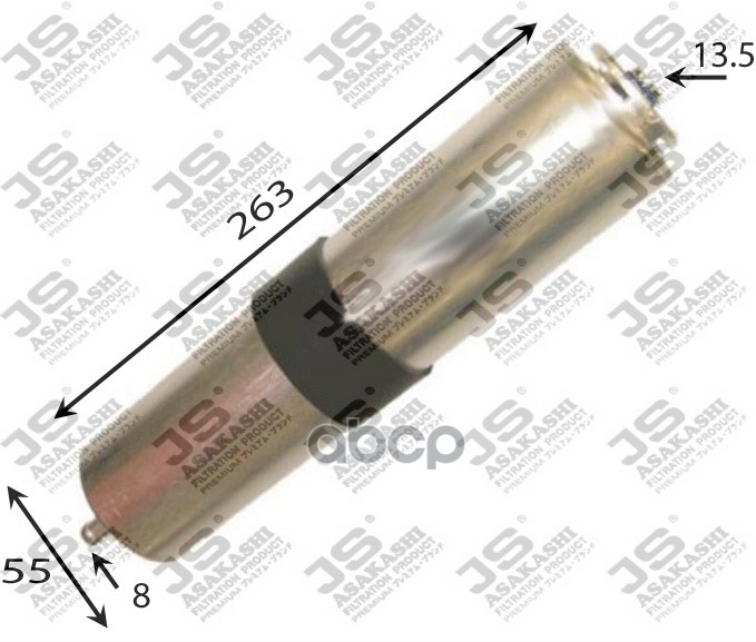 фото Фильтр топливный js asakashi fs0075 js asakashi fs0075