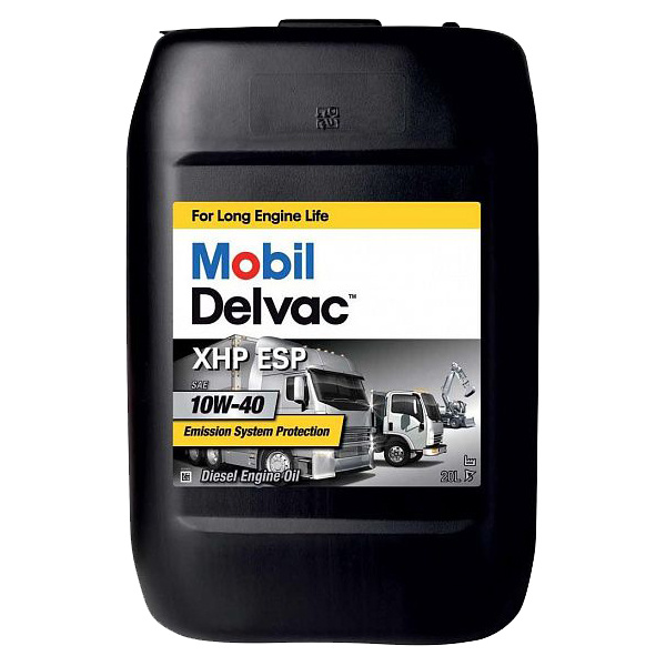 Моторное масло Mobil Delvac XHP ESP 10W-40 (153121) 20л